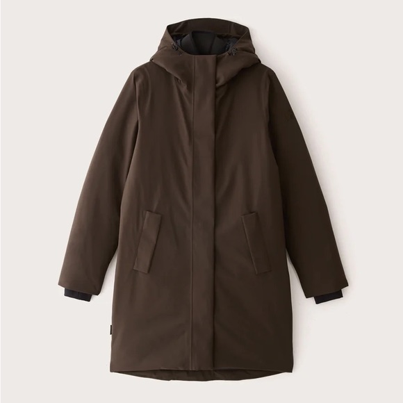 NWT Frank & Oak // The Capital Parka in Espresso Brown – Extra Small - Picture 2 of 12